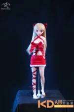 MOZUDoll 红鲤 63cm 可愛い フルシリコン製 ラブドール貧乳 - 画像 (6)