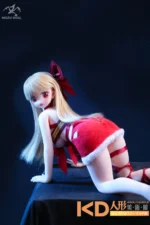 MOZUDoll 红鲤 63cm 可愛い フルシリコン製 ラブドール貧乳 - 画像 (2)