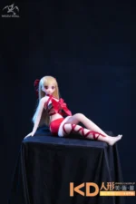 MOZUDoll 红鲤 63cm 可愛い フルシリコン製 ラブドール貧乳 - 画像 (7)