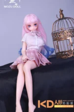 MOZUDoll 小桃 63cm 制服 フルシリコン製 ラブドール貧乳 - 画像 (4)