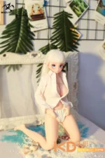 MOZUDoll 雪儿 63cm エルフ フルシリコン製 ラブドール貧乳 - 画像 (3)