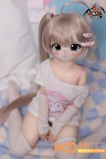 MOZUDoll 比奈 65cm 可愛い ビニールヘッド+シリコンボディ ラブドール貧乳 - 画像 (5)