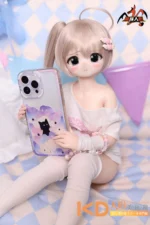 MOZUDoll 比奈 65cm 可愛い ビニールヘッド+シリコンボディ ラブドール貧乳 - 画像 (2)