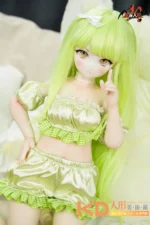 MOZUDoll 小光 65cm 可愛い ビニールヘッド＋シリコンボディ ラブドール貧乳 - 画像 (7)