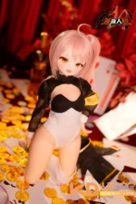 MOZUDoll 琥珀 65cm 可愛い ビニールヘッド＋シリコンボディ ラブドール貧乳 - 画像 (3)
