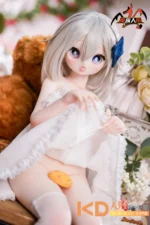 MOZUDoll 小小萌 65cm 可愛い ビニールヘッド＋シリコンボディ ラブドール貧乳 - 画像 (7)