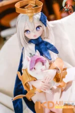 MOZUDoll 小小萌 65cm 可愛い ビニールヘッド＋シリコンボディ ラブドール貧乳 - 画像 (3)