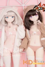 MOZUDoll 玲芽 85cm 可愛い ビニールヘッド＋TPEボディ ラブドール貧乳 - 画像 (5)