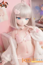 MOZUDoll 玲芽 85cm 可愛い ビニールヘッド＋TPEボディ ラブドール貧乳 - 画像 (4)