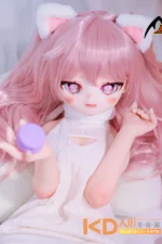 MOZUDoll 愛莉 85cm 可愛い ビニールヘッド＋TPEボディ ラブドール貧乳 - 画像 (5)