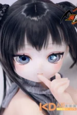 MOZUDoll 非笑 85cm 可愛い ビニールヘッド＋TPEボディ ラブドール貧乳 - 画像 (6)