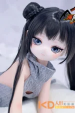 MOZUDoll 非笑 85cm 可愛い ビニールヘッド＋TPEボディ ラブドール貧乳 - 画像 (5)