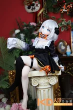 MOZUDoll 鯨鱼娘 85cm アニメ ビニールヘッド＋TPEボディ ラブドール貧乳 - 画像 (7)