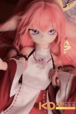 MOZUDoll 小狐狸 85cm アニメ ビニールヘッド＋TPEボディ ラブドール貧乳：圖片 2