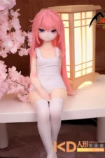 MOZUDoll 小狐狸 85cm アニメ ビニールヘッド＋TPEボディ ラブドール貧乳：圖片 5