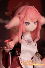 MOZUDoll 小狐狸 85cm アニメ ビニールヘッド＋TPEボディ ラブドール貧乳：圖片 7