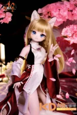 MOZUDoll 小狐狸 85cm アニメ ビニールヘッド＋TPEボディ ラブドール貧乳 【即納】 - 画像 (7)