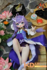 MOZUDoll 小白龙 85cm アニメ ビニールヘッド＋TPEボディ ラブドール貧乳 - 画像 (3)