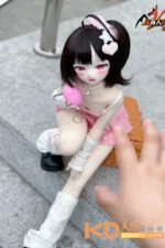 MOZUDoll 美夜 85cm 可愛い ビニールヘッド＋TPEボディ ラブドール貧乳 - 画像 (3)