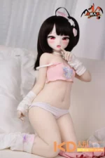 MOZUDoll 美夜 85cm 可愛い ビニールヘッド＋TPEボディ ラブドール貧乳 - 画像 (7)