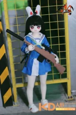 MOZUDoll 美游 85cm 可愛い ビニールヘッド＋TPEボディ ラブドール貧乳 - 画像 (7)