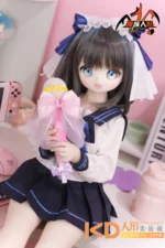 MOZUDoll 猫猫 85cm ロリ ビニールヘッド＋TPEボディ ラブドール良乳 - 画像 (7)