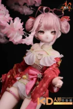 MOZUDoll 塔菲 85cm 可愛い ビニールヘッド＋TPEボディ ラブドール貧乳【即納】 - 画像 (7)