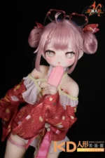 MOZUDoll 塔菲 85cm 可愛い ビニールヘッド＋TPEボディ ラブドール貧乳【即納】 - 画像 (5)