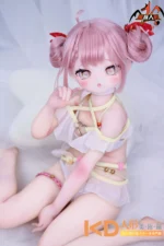 MOZUDoll 塔菲 85cm 可愛い ビニールヘッド＋TPEボディ ラブドール貧乳【即納】 - 画像 (4)