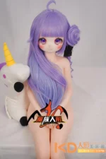 MOZUDoll 独角獣 85cm 可愛い ビニールヘッド＋TPEボディ ラブドール貧乳