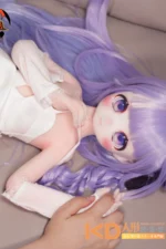 MOZUDoll 独角獣 85cm 可愛い ビニールヘッド＋TPEボディ ラブドール貧乳 - 画像 (2)