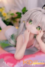 MOZUDoll 小草 85cm アニメ ビニールヘッド＋TPEボディ ラブドール貧乳 - 画像 (7)