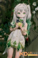 MOZUDoll 小草 85cm アニメ ビニールヘッド＋TPEボディ ラブドール貧乳 - 画像 (4)