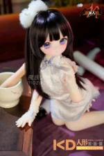 MOZUDoll 瑶瑶 85cm 可愛い ビニールヘッド＋TPEボディ ラブドール貧乳 - 画像 (2)