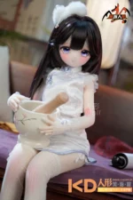 MOZUDoll 瑶瑶 85cm 可愛い ビニールヘッド＋TPEボディ ラブドール貧乳 - 画像 (3)