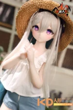 MOZUDoll 瑩儿 85cm 可愛い ビニールヘッド＋TPEボディ ラブドール貧乳 - 画像 (5)