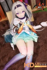 MOZUDoll 瑩儿 85cm 可愛い ビニールヘッド＋TPEボディ ラブドール貧乳 - 画像 (3)