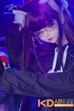 MOZUDoll 黑猫 145cm 可愛い TPE製 ラブドール貧乳 - 画像 (7)