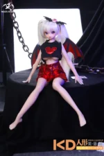 MOZUDoll 小恶魔 60cm 可愛い シリコンラブドール ラブドール貧乳 - 画像 (2)