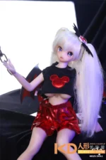 MOZUDoll 小恶魔 60cm 可愛い シリコンラブドール ラブドール貧乳 - 画像 (4)