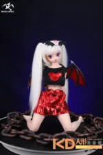 MOZUDoll 小恶魔 60cm 可愛い シリコンラブドール ラブドール貧乳 - 画像 (7)
