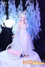 MOZUDoll 晶晶 60cm 可愛い フルシリコン製 ラブドール貧乳 - 画像 (2)