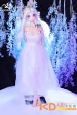 MOZUDoll 晶晶 60cm 可愛い フルシリコン製 ラブドール貧乳 - 画像 (3)