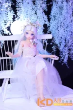 MOZUDoll 晶晶 60cm 可愛い フルシリコン製 ラブドール貧乳 - 画像 (6)