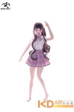 MOZUDoll 小铃奈 60cm 可愛い フルシリコン製 ラブドール貧乳 - 画像 (2)