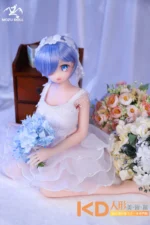 MOZUDoll 小小姆 60cm 可愛い フルシリコン製 ラブドール貧乳 - 画像 (3)