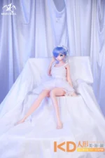 MOZUDoll 小小姆 60cm 可愛い フルシリコン製 ラブドール貧乳 - 画像 (5)