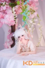 MOZUDoll 小玉 60cm 可愛い フルシリコン製 ラブドール貧乳 - 画像 (4)