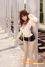 WMDOLL #12 智子158cm 可愛い シリコンヘッド＋TPEボディ ラブドール良乳 - 画像 (4)