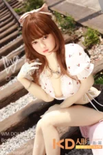 WMDOLL #12 智子158cm 可愛い シリコンヘッド＋TPEボディ ラブドール良乳 - 画像 (5)